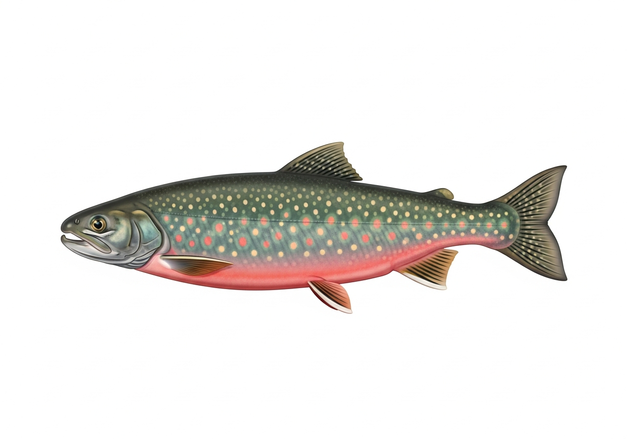 Arctic Char (Salvelinus alpinus) fish species