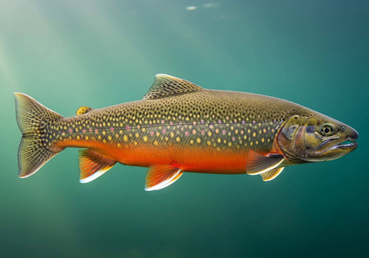 Bull Trout (Salvelinus confluentus) fish species